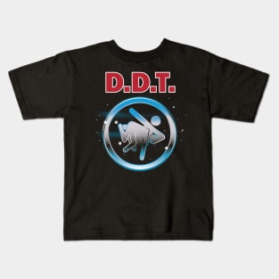 D.D.T. Crossover Thrash Wrestling Parody Kids T-Shirt